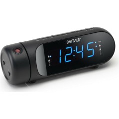 Buy DENVER CPR-700 Clock Radio - Stylish Black Design for Ultimate Time Management!